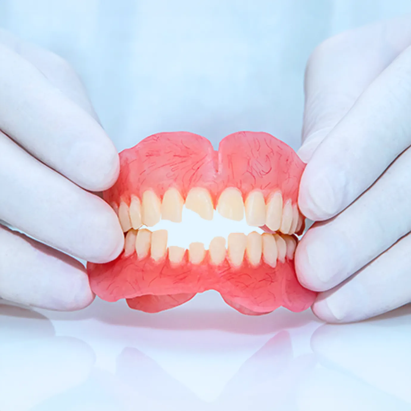 What should I do if my denture breaks?