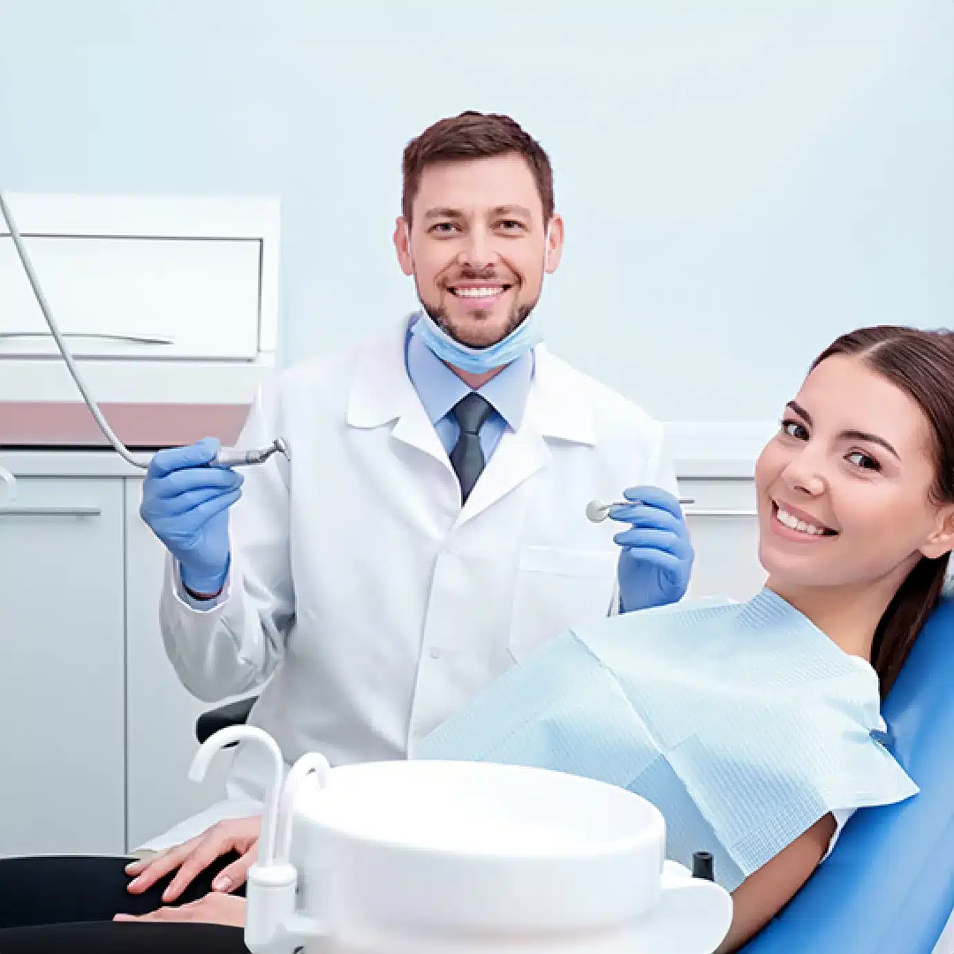 Dental bonding for tooth discolouration